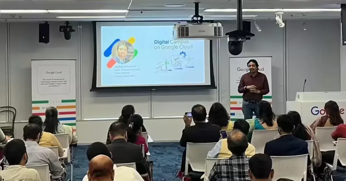 A Euclideum Unified Digital Campus session presented at a Google Cloud education event